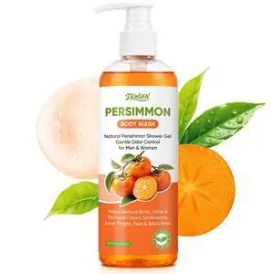 Persimmon Body Wash for Odor Control, Natural Deodorant Nonenal Soap Persimmon Body Wash for Odor Control, Natural Deodorant Nonenal Soap