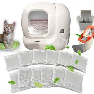12 PCS Odor Eliminator for PuraMax Self-Cleaning Cat Litter Box 12 PCS Odor Eliminator for PuraMax Self-Cleaning Cat Litter Box
