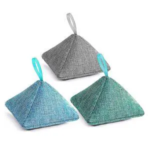 Charcoal Bags Odor Absorber (3x200g) Activated Bamboo Charcoal Air Purifying Bags Charcoal Odor Eliminating Bags for Home & Car Shoes, Closet, Pet -3 PACK Charcoal Bags Odor Absorber (3x200g) Activated Bamboo Charcoal Air Purifying Bags Charcoal Odor Eliminating Bags for Home & Car Shoes, Closet, Pet -3 PACK
