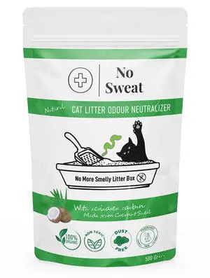 Activated Carbon Cat Litter Odour Neutralizer-Made Of Coconut Shell-All Natural-No Chemical,Toxic Ingredients-Unscented-Planet Friendly-Economy Pack-500 GR- Packing May Vary Activated Carbon Cat Litter Odour Neutralizer-Made Of Coconut Shell-All Natural-No Chemical,Toxic Ingredients-Unscented-Planet Friendly-Economy Pack-500 GR- Packing May Vary