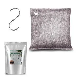 Activated Charcoal Bags Odor Absorbers, Activated Charcoal Odor Absorber for Strong Odors in Car, Closet, Shoe, Pet, Smoke, Basement. Coconut Shell Air Purifying Bag(1 x 200g Activated Charcoal Bags Odor Absorbers, Activated Charcoal Odor Absorber for Strong Odors in Car, Closet, Shoe, Pet, Smoke, Basement. Coconut Shell Air Purifying Bag(1 x 200g