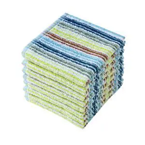 Kitchen Dishcloths for Washing Dishes, Ultra Absorbent Dish Rags, Cotton Cleaning Cloths Pack of 8, 12x12 Inches (mix-1, 12x12 inch) Kitchen Dishcloths for Washing Dishes, Ultra Absorbent Dish Rags, Cotton Cleaning Cloths Pack of 8, 12x12 Inches (mix-1, 12x12 inch)