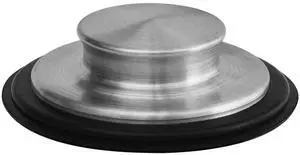 3 3/8 inch (8.57 cm) - Kitchen Sink Stopper Stainless Steel Garbage Disposal Plug Fits Standard Kitchen Drain Size of 3 1/2 inch (3.5") Diameter 3 3/8 inch (8.57 cm) - Kitchen Sink Stopper Stainless Steel Garbage Disposal Plug Fits Standard Kitchen Drain Size of 3 1/2 inch (3.5") Diameter