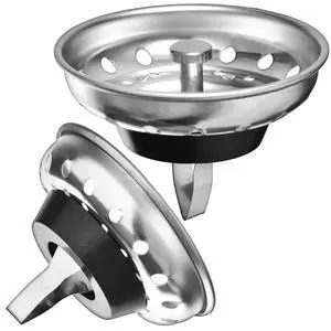 2 Pack Kitchen Sink Strainer and Stopper Combo Basket Replacement 2 Pack Kitchen Sink Strainer and Stopper Combo Basket Replacement