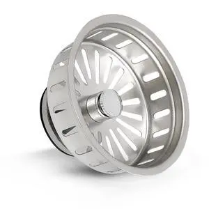 97353 Kitchen Sink Basket Strainer Replacement for Kohler Style Drains Stainless Steel Stopper (Can Vary in 2 Styles), 3.5" (Pack of 1) 97353 Kitchen Sink Basket Strainer Replacement for Kohler Style Drains Stainless Steel Stopper (Can Vary in 2 Styles), 3.5" (Pack of 1)