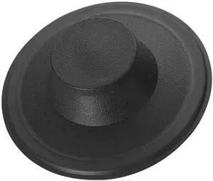Sink Stopper for Garbage Disposals, Black, STP-PL Sink Stopper for Garbage Disposals, Black, STP-PL