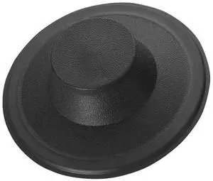 Kitchen Sink Stopper - Drain Stopper Kitchen Sink Plug - Black Plastic Cover Cap Compatible with Kohler Insinkerator Waste King & Others Kitchen Sink Stopper - Drain Stopper Kitchen Sink Plug - Black Plastic Cover Cap Compatible with Kohler Insinkerator Waste King & Others