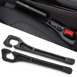 Car Seat Gap Filler Organizer of 2, 2 in 1 Car Gap Filler (Black) Car Seat Gap Filler Organizer of 2, 2 in 1 Car Gap Filler (Black)