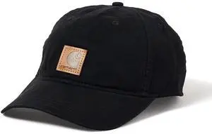 Men's Canvas Cap, Black, One Size Men's Canvas Cap, Black, One Size