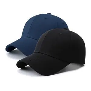 2 Packs Baseball Cap Golf Dad Hat for Men and Women Hat Black+Blue 2 Packs Baseball Cap Golf Dad Hat for Men and Women Hat Black+Blue