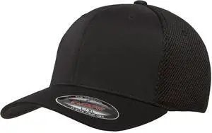 Unisex Ultrafibre Airmesh Fitted Trucker Hat, Black, Small-Medium Unisex Ultrafibre Airmesh Fitted Trucker Hat, Black, Small-Medium