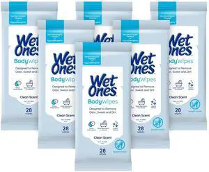 Body Wipes, Clean Scent, 28 ct (6 Pack) Body Wipes, Clean Scent, 28 ct (6 Pack)