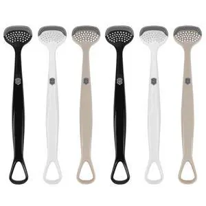 6 Pack Tongue Brush and Scraper, Tongue Cleaner for Adults, Tongue Scraper Cleaner for Oral Hygiene and Fresh Breath 6 Pack Tongue Brush and Scraper, Tongue Cleaner for Adults, Tongue Scraper Cleaner for Oral Hygiene and Fresh Breath