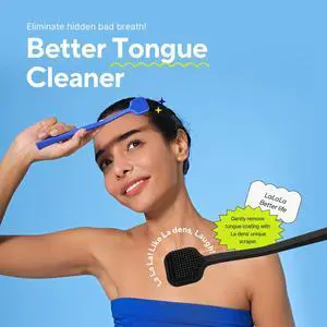 Korean Tongue Scraper for Adults & Kids Dual Scraper & 120 Micro Brushes, Tongue Cleaner for Fresh Breath, Soft TPE Anti-Gag Design, Oral Care Hygiene Tool (Gray) Korean Tongue Scraper for Adults & Kids Dual Scraper & 120 Micro Brushes, Tongue Cleaner for Fresh Breath, Soft TPE Anti-Gag Design, Oral Care Hygiene Tool (Gray)