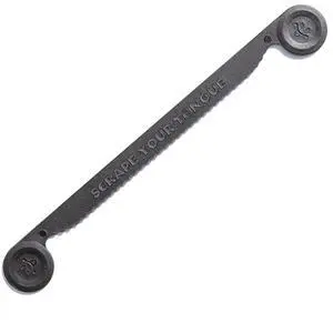 Daily Tongue Scraper for Oral Health. 100% Recyclable, Reusable, and Gag Proof Tongue Cleaner (1 Count (Pack of 1)) Daily Tongue Scraper for Oral Health. 100% Recyclable, Reusable, and Gag Proof Tongue Cleaner (1 Count (Pack of 1))