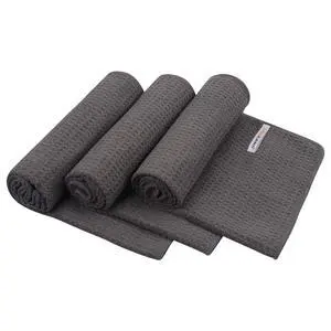 Microfiber Workout Gym Sweat Towels for Men 16X32In 3 Pack Grey Microfiber Workout Gym Sweat Towels for Men 16X32In 3 Pack Grey