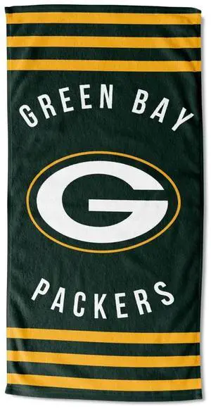 NFL Green Bay Packers Unisex-Adult Beach Towel, 30" x 60", Stripes NFL Green Bay Packers Unisex-Adult Beach Towel, 30" x 60", Stripes