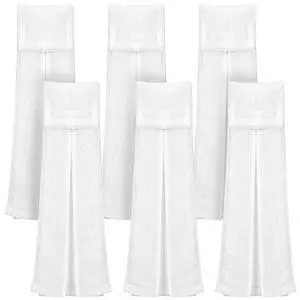 6 Pcs Football Towel Cotton Quarterback Football Field Hand Towel with Hook and Loop Fastener for Sports Football Golf Gym Accessories(White) 6 Pcs Football Towel Cotton Quarterback Football Field Hand Towel with Hook and Loop Fastener for Sports Football Golf Gym Accessories(White)