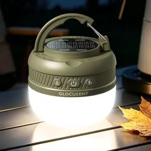 400H Camping Lantern, 5000mAh Rechargeable Lantern, Solar Pocket 400H Camping Lantern, 5000mAh Rechargeable Lantern, Solar Pocket