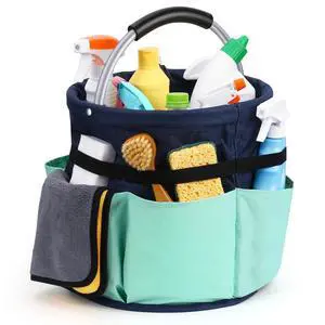 17L Cleaning Supply Caddy with Handle for Cleaning Supplies Organizer 17L Cleaning Supply Caddy with Handle for Cleaning Supplies Organizer