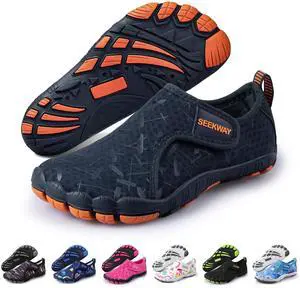 Barefoot Water Shoes for Kids - Wide Toe Box and Quick-Dry Sand Shoes Toddler for Hiking Swim Beach Pool Kayak Sport Accessories, Camping Essentials Non-Slip for Boys Girls Sizes Barefoot Water Shoes for Kids - Wide Toe Box and Quick-Dry Sand Shoes Toddler for Hiking Swim Beach Pool Kayak Sport Accessories, Camping Essentials Non-Slip for Boys Girls Sizes