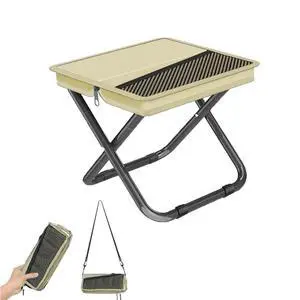 Portable Collapsible Stool Chair,Upgraded Lightweight Max 300 lbs Load Portable Collapsible Stool Chair,Upgraded Lightweight Max 300 lbs Load