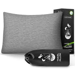 Camping Pillow Set with Travel Pillow, Eye Mask, Earplugs Small Camping Pillow Set with Travel Pillow, Eye Mask, Earplugs Small