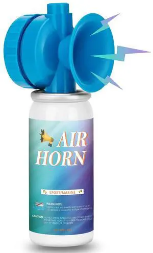 1.4oz Air Horn Can for Safety, Air Horn for Boat for Sporting Events 1 Pack 1.4oz Air Horn Can for Safety, Air Horn for Boat for Sporting Events 1 Pack