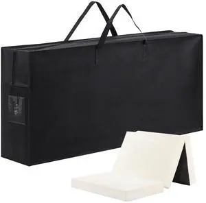Folding Mattress Bag, Tri Fold Mattress Storage Bag, Mattress Carry Case Folding Mattress Bag, Tri Fold Mattress Storage Bag, Mattress Carry Case
