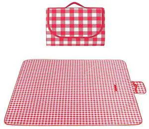Large Picnic Blanket Waterproof and Sand Proof -59x39 inch Large Outdoor Beach Mat, Portable Foldable Blanket, Suitable for Camping, Parks, Families, Adults, Children, and Pets (Red-M) Large Picnic Blanket Waterproof and Sand Proof -59x39 inch Large Outdoor Beach Mat, Portable Foldable Blanket, Suitable for Camping, Parks, Families, Adults, Children, and Pets (Red-M)