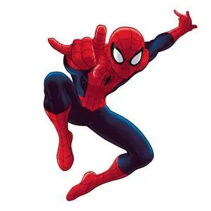 Marvel Ultimate Spider-Man Giant Peel and Stick Wall Decals by RoomMates, RMK4831GM, Red, Blue, Yellow Marvel Ultimate Spider-Man Giant Peel and Stick Wall Decals by RoomMates, RMK4831GM, Red, Blue, Yellow