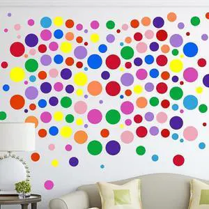 264 Pieces Polka Dot Wall Decals Circles Decals for Wall Vinyl Dots Stickers Set for Room Kids Bedroom Nursery Playroom Classroom Decor Graphic Decals Stickers 7 Different Size (12 Colors) 264 Pieces Polka Dot Wall Decals Circles Decals for Wall Vinyl Dots Stickers Set for Room Kids Bedroom Nursery Playroom Classroom Decor Graphic Decals Stickers 7 Different Size (12 Colors)