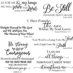 Bible Verse Wall Stickers Inspirational Quote Wall Decals Religious Motivational Scripture Sticker Peel and Stick for Bedroom Living Room Office Bathroom(Be Still) Bible Verse Wall Stickers Inspirational Quote Wall Decals Religious Motivational Scripture Sticker Peel and Stick for Bedroom Living Room Office Bathroom(Be Still)
