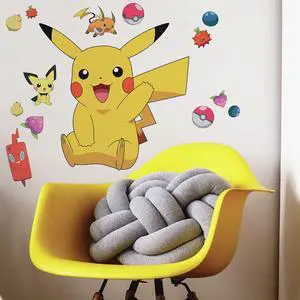 RMK4821GM Pikachu Giant Peel and Stick Wall Decals RMK4821GM Pikachu Giant Peel and Stick Wall Decals
