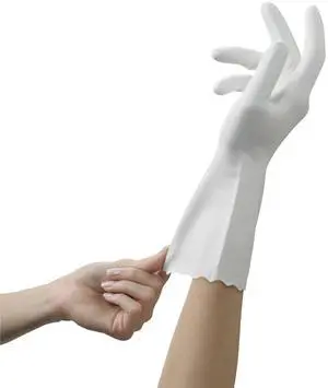 Bliss Premium 1-Pair Latex-Free Gloves, Medium, White Bliss Premium 1-Pair Latex-Free Gloves, Medium, White