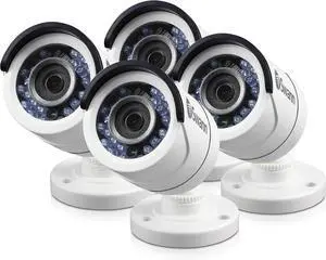 Swann SWPRO-T853CAM White 1080p Bullet Camera PRO-T853 - 1080P Multi-Purpose Day/Night Security Camera 4 Pack Bundle Swann SWPRO-T853CAM White 1080p Bullet Camera PRO-T853 - 1080P Multi-Purpose Day/Night Security Camera 4 Pack Bundle