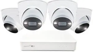 Swann AdvancedX 5MP 3K PoE NVR Security System, 4 Dome Cameras, 8 Channel Swann AdvancedX 5MP 3K PoE NVR Security System, 4 Dome Cameras, 8 Channel