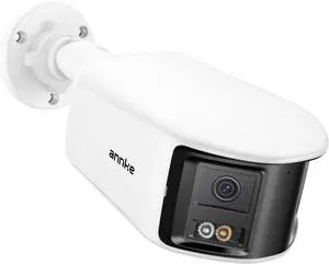 ANNKE FCD600 Dual-Lens Outdoor Security Camera with 180° FoV, 6MP Panoramic PoE IP Camera, Smart Human/Vehicle Detection, Color Night Vision, Two Way Audio, Supports MicroSD Card Up to 512GB ANNKE FCD600 Dual-Lens Outdoor Security Camera with 180° FoV, 6MP Panoramic PoE IP Camera, Smart Human/Vehicle Detection, Color Night Vision, Two Way Audio, Supports MicroSD Card Up to 512GB