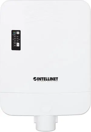 Intellinet Outdoor 10-Port L2+ Smart Managed PoE+ Switch, 8X Gigabit RJ45 + 2X 1G SFP Uplinks, IP65/NEMA 4, 85W PoE Budget, PD Alive Check, VLAN/QoS/SSH/SNMP - 562324 Intellinet Outdoor 10-Port L2+ Smart Managed PoE+ Switch, 8X Gigabit RJ45 + 2X 1G SFP Uplinks, IP65/NEMA 4, 85W PoE Budget, PD Alive Check, VLAN/QoS/SSH/SNMP - 562324