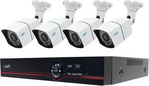 PNI Video Surveillance kit AHD House PTZ1500 5MP - DVR and 4 Outdoor Surveillance Cameras,H.265, face Detection, Human Detection PNI Video Surveillance kit AHD House PTZ1500 5MP - DVR and 4 Outdoor Surveillance Cameras,H.265, face Detection, Human Detection
