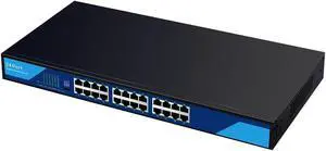56Gbps 24-Port Unmanaged Switch RJ45 Adaptive Port VLAN Isolation Hub Monitor Extender Auto MDI/MDIX TXE237 56Gbps 24-Port Unmanaged Switch RJ45 Adaptive Port VLAN Isolation Hub Monitor Extender Auto MDI/MDIX TXE237