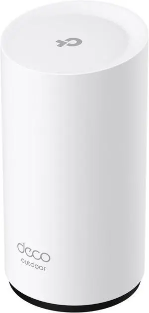 TP-Link Deco 7 Outdoor BE25 BE5000 Dual-Band Wi-Fi 7 Mesh Extender Up to 2,800 sq. ft., Dual 2.5G PoE+ Ports, IP65 Waterproof, MLO, Multiple Mounting Options, Secure by Design, 1-Pack TP-Link Deco 7 Outdoor BE25 BE5000 Dual-Band Wi-Fi 7 Mesh Extender Up to 2,800 sq. ft., Dual 2.5G PoE+ Ports, IP65 Waterproof, MLO, Multiple Mounting Options, Secure by Design, 1-Pack