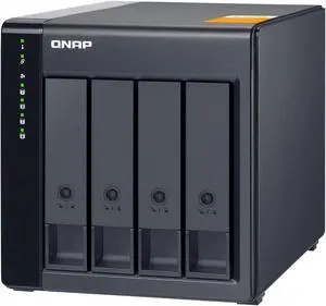 QNAP TL-D400S 4 Bay SATA 6Gbps JBOD Storage Enclosure QNAP TL-D400S 4 Bay SATA 6Gbps JBOD Storage Enclosure