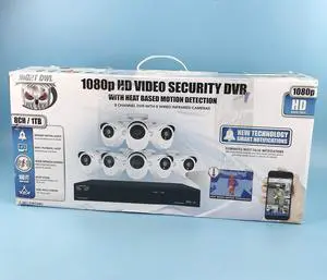 Night Owl 8-Channel HD DVR with 1TB HDD, 8 1080p Cameras with 100' Night Vision Night Owl 8-Channel HD DVR with 1TB HDD, 8 1080p Cameras with 100' Night Vision