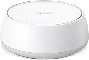 TP-Link Deco BE25(1-Pack), BE3600 Mbps, 2×2.5 Gbps Ports, AI Supported Multi-Process Capability, Connectivity up to 150 Devices, VPN, WPA3, Dual-Band Wi-Fi 7 Mesh System TP-Link Deco BE25(1-Pack), BE3600 Mbps, 2×2.5 Gbps Ports, AI Supported Multi-Process Capability, Connectivity up to 150 Devices, VPN, WPA3, Dual-Band Wi-Fi 7 Mesh System