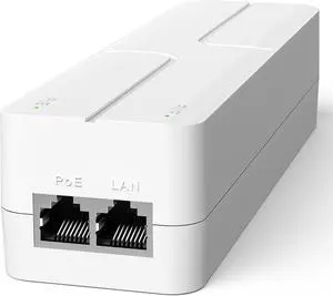 YuanLey 2.5G PoE Injector 90W, PoE+ Injector Converts Non-PoE to PoE+, 55V IEEE 802.3at/af/bt, 10/100/1000/2500Mbps Ethernet PoE Adapter Plug & Play, Power Over Ethernet Up to 325 Feet YuanLey 2.5G PoE Injector 90W, PoE+ Injector Converts Non-PoE to PoE+, 55V IEEE 802.3at/af/bt, 10/100/1000/2500Mbps Ethernet PoE Adapter Plug & Play, Power Over Ethernet Up to 325 Feet