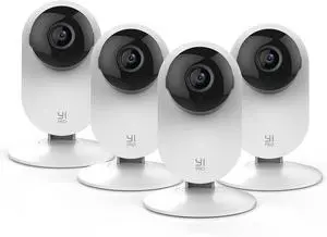 YI Pro 2K 4PC Home Security Camera, 2.4Ghz Indoor Camera with Person, Vehicle, Animal Detection, Phone App for Baby, Pet, Dog Monitoring, Compatible with Alexa and Google Assistant YI Pro 2K 4PC Home Security Camera, 2.4Ghz Indoor Camera with Person, Vehicle, Animal Detection, Phone App for Baby, Pet, Dog Monitoring, Compatible with Alexa and Google Assistant