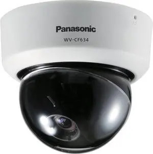 Panasonic WVCF634 Day/Night Fixed Dome Camera for Surveillance Systems Panasonic WVCF634 Day/Night Fixed Dome Camera for Surveillance Systems