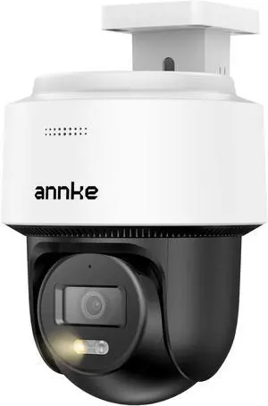 ANNKE 4K 8MP PT PoE Camera with 2-Way-Audio, 345° Pan 80°Tilt IP Security Cam for Outdoor Surveillance, Auto-Tracking Lite, AI Human Detection, Smart Dual Light, 512GB SD Card Slot (Not PTZ) ANNKE 4K 8MP PT PoE Camera with 2-Way-Audio, 345° Pan 80°Tilt IP Security Cam for Outdoor Surveillance, Auto-Tracking Lite, AI Human Detection, Smart Dual Light, 512GB SD Card Slot (Not PTZ)