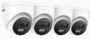 ANNKE 4pcs 3K 5MP PoE Cameras, 2.8mm Lens, 123° Wide Angle, IP Dome Security Camera Outdoor Indoor, Two-Way Audio, Color Night Vision, AI Human Detection, 24/7 Recording, IP67, 512GB SD Card Slot ANNKE 4pcs 3K 5MP PoE Cameras, 2.8mm Lens, 123° Wide Angle, IP Dome Security Camera Outdoor Indoor, Two-Way Audio, Color Night Vision, AI Human Detection, 24/7 Recording, IP67, 512GB SD Card Slot